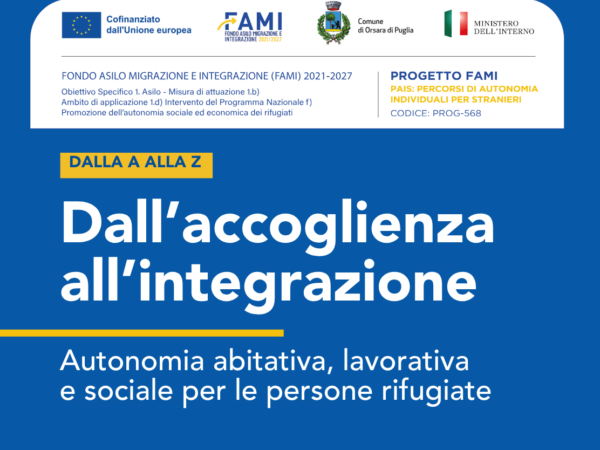 Autonomia abitativa, lavorativa e sociale per le persone rifugiate